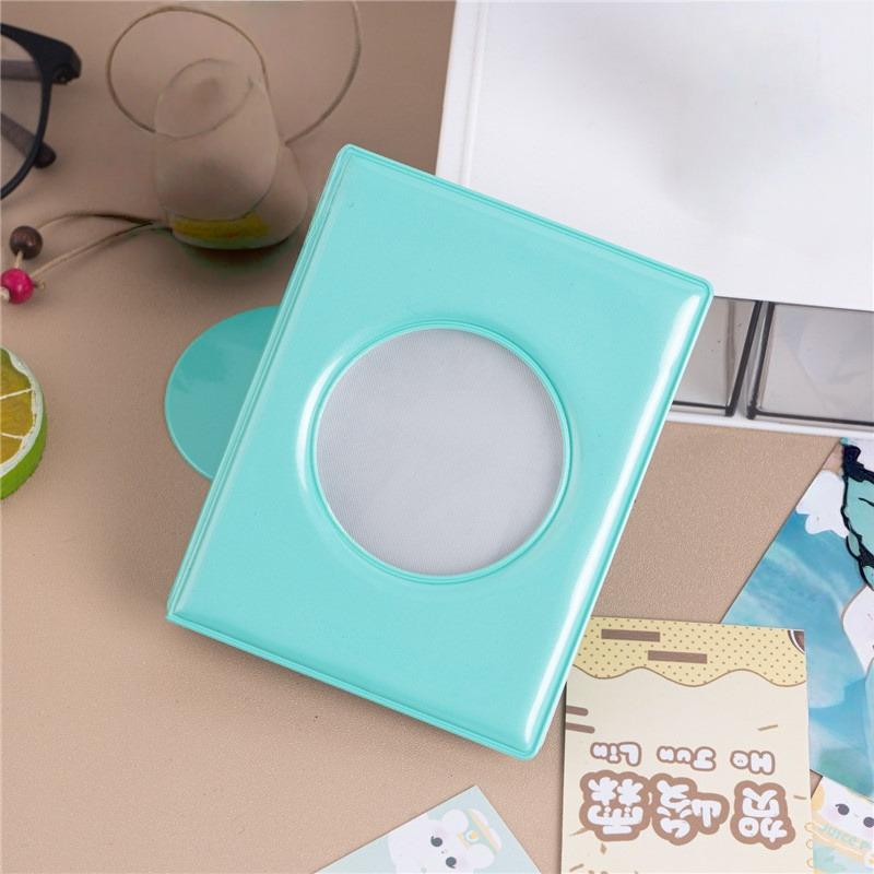 Kpop Photocards Binder Cute Photo Album Mini Photocard Holder 3 Inch Love Heart Hollow Collector Book Binding Machine