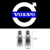 2Pcs 3D Car Welcome Light LED Atmosphere Ghost Lamp Decorative For Volvo XC60 XC40 V60 V40 XC90 XC70 V50 S60 V70 S90 T6 V90 EX30