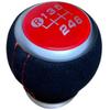 YESprime External Shift Knob 6-Speed MT Head Subaru Suede Car Replacement Toyota Stitch 86