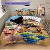 3pcs Toy Story Woody & Friends Pattern Bedding Three-Piece Set (1 Cover + 2 Pillowcases, No Fillings) D089