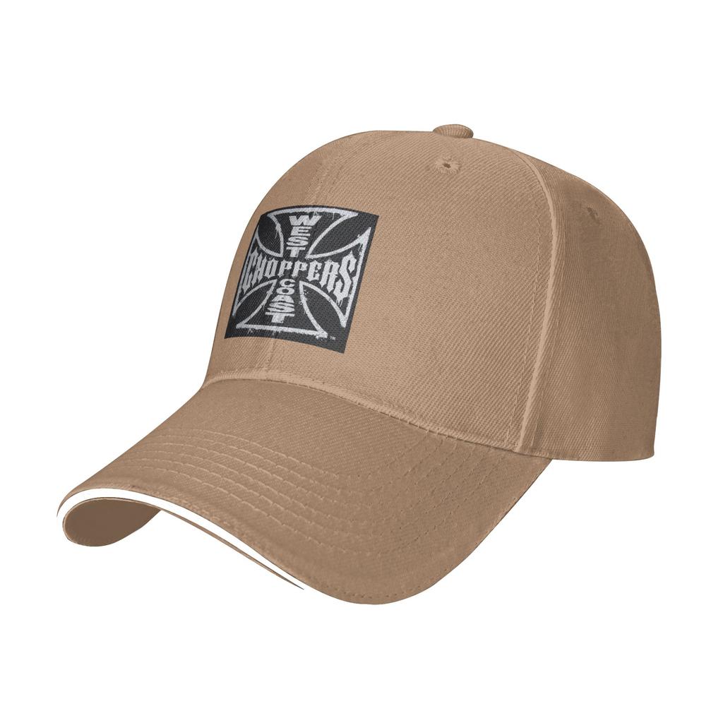 West Coast Iron Cross Choppers Cap Casual Baseball Caps Adjustable Hat Hip Hop Summer Unisex Baseball Hats Customizable