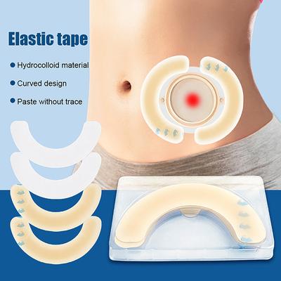 1 buc Benzi Elastice Hidrocoloidale pentru Barieră Ostomă Sac Colostomie Impermeabil Anti-Scurgere Adeziv pentru Piele Bandă Barieră Ostomă