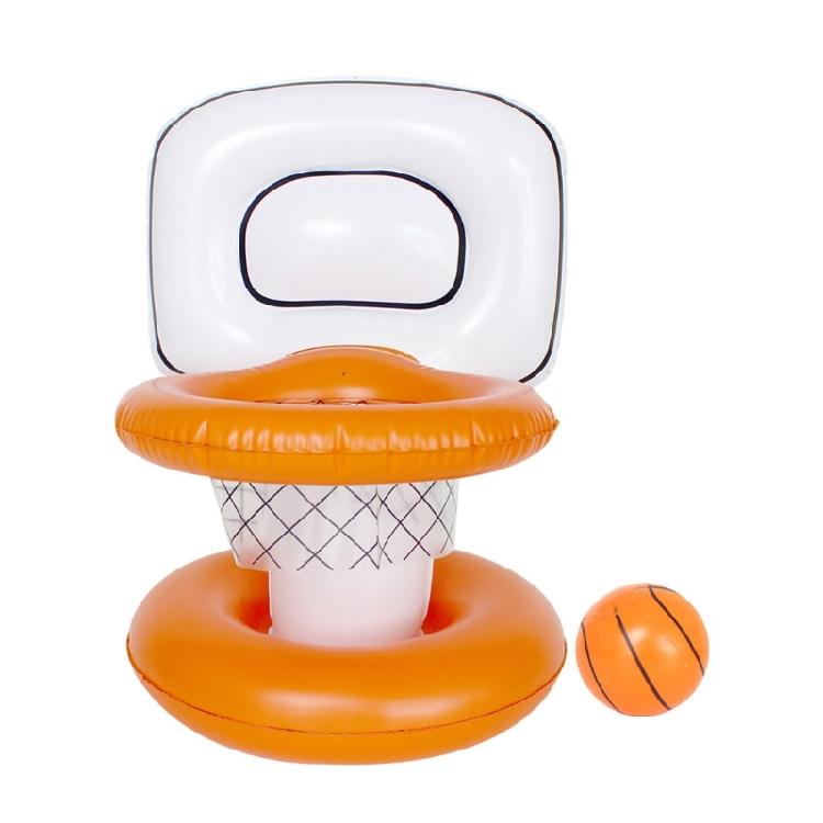 Floating Water Basketball Hoop And Ball Outdoor Inflatable Swimming Pool Toy Outdoor Water Toy for Boys And Girls