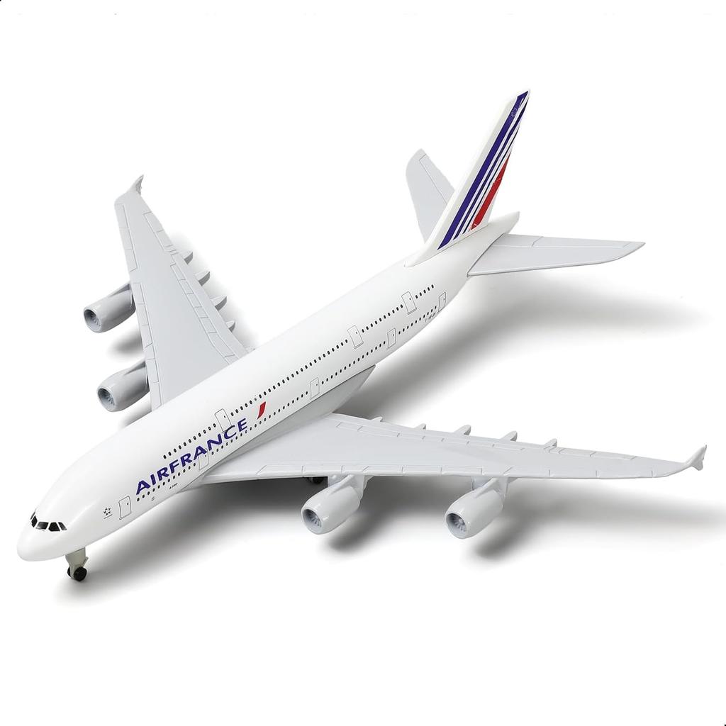 20CM Air France A380 Plane Model Alloy Metal  Diecast Collection Aircraft Children Toys Toys Boys Kids Collectible Gift