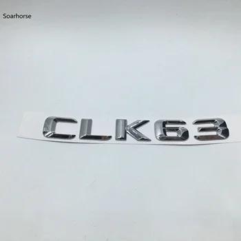 3D ABS For Mercedes-Benz W209 CLK Class CLK55 CLK63 CLK200 CLK220 CLK230 CLK550 Emblems Tail Logo Chrome Stickers Accessories