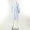 Venus Blue Stripe Dress Cotton Linen Lgna211
