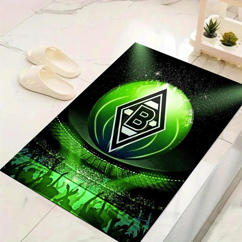 Borussia Mönchengladbach Carpet Rug for Living Room Bedroom Home Sofa Decoration, Kids play Non-slip Floor Mat