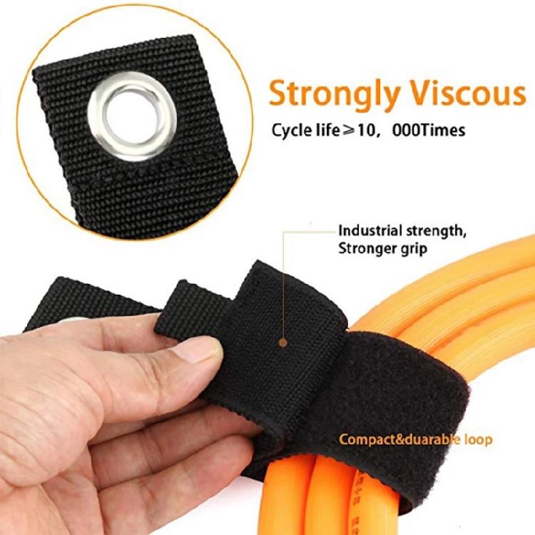 10 Pcs Hook Loop Storage Strap Heavy Duty Extension Cord Holder Organizer