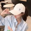 Hat Peaked Hat Embroidered Letter Cotton Baseball Cap Girl Baseball Hat Sun Hat Korean Style Caps
