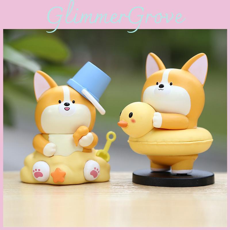 Corgi Playful Pvc Blind Box Toy For Interactive Fun And Gift Giving