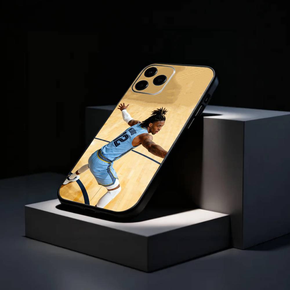 Basketball J-Ja M-Morant 12   Phone Case Silicone Soft For IPhone 17 16 15 14 13 12 11 X XR Plus Pro Max Plus