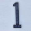Waterproof Solar House Number Light Modern LED Address Sign with Light Sensor for Outdoor Home Door Yard Wall Decoration Use Set