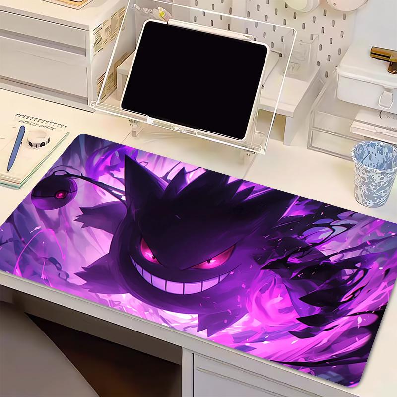 Mouse Pad Mini Pc P-Pokemon Gengar Gamer Notebook Games MousePad HD Print Keyboard Pad Large Mousepad Mouse Mat Gaming Desk Mat