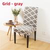 Stretchable Dining Table Chair Cover Christmas Elastic Office Chair Slipcover Simple Seat Cover