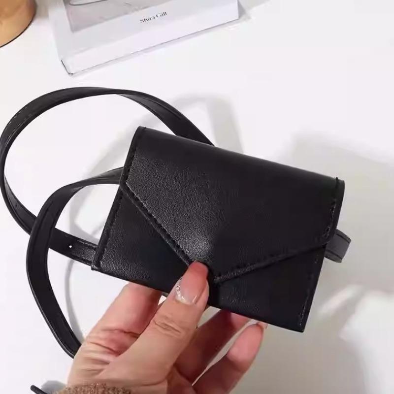 Leather Waist Belt Bag For Women Crossbody Waist Purse Fanny Pack Evening Clutch Mini Handbag Detachable Leather Waist Packs