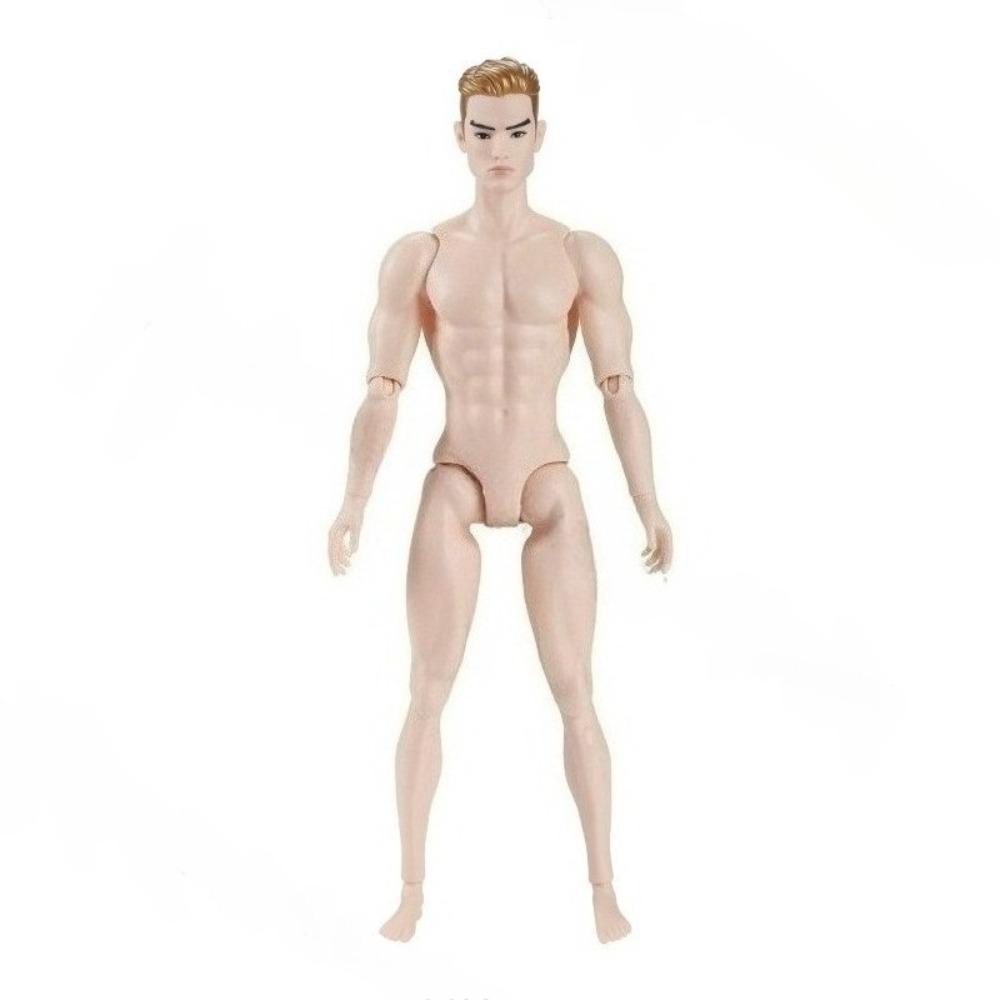 White/Normal/Tan Male Model Multi-Joints Action Figure Body 1/6 Male Doll  Replacement