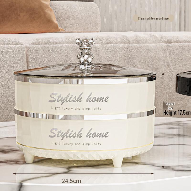 Rotating Divided Candy & Snack Box