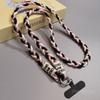 Crossbody Ponytail Mobile Phone Lanyard Female Ins Simple Fashion Back Rope Strap Long Outdoor Mountaineering Anti-lost Rope