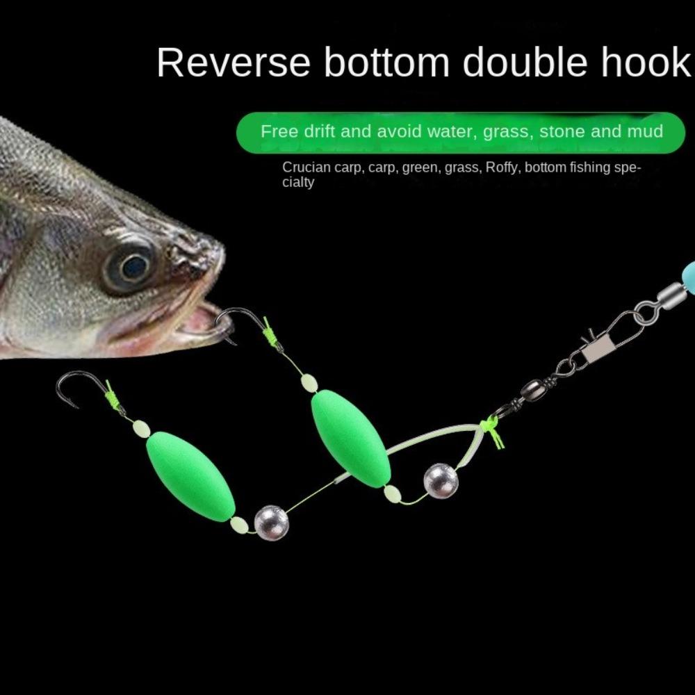 1pc suspension Fishing Hair Rigs hook Anti bottom Carp Rigs fishing lure Fishing Tackle