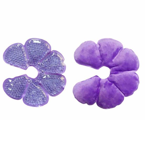 Reusable Breast Ice Pack Gel Therapy Pad for Nursing Breastfeeding Surgery Hot Cold Compress Bags for Engorgement Relief Reduce Pumping Time