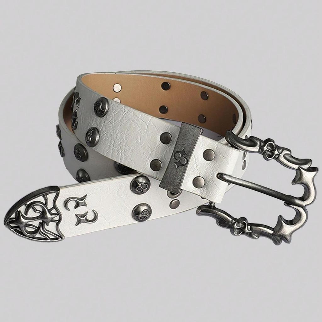 Retro Men's Belt Bohemian Style - Fashion Personalized Belt for Men Women Punk Rock Y2K Belts - for Jeans, Dresses & Casual Wear