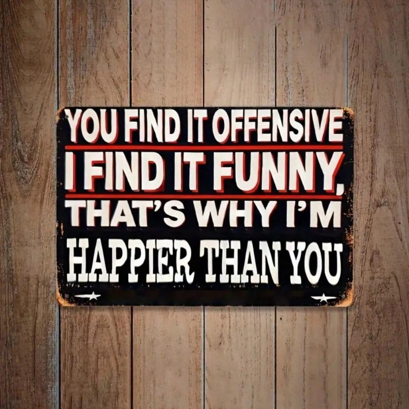 Vintage Metal Tin Sign 8x12 Inch Retro Wall Decor Bar Cafe Man Cave Gift