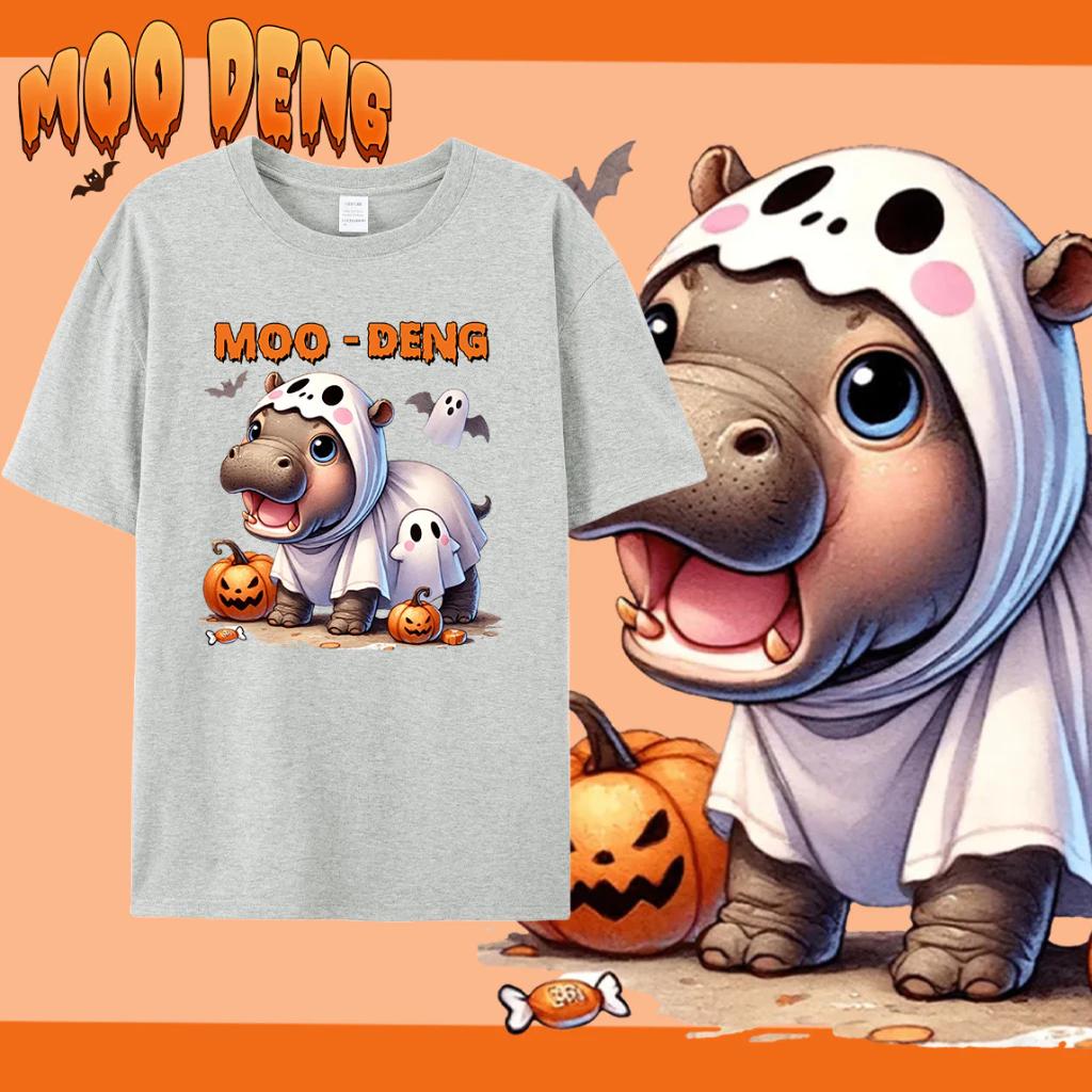 Moo Deng крошечный бегемотик звезда Таиланд милый карликовый бегемот унисекс для взрослых — фото 4