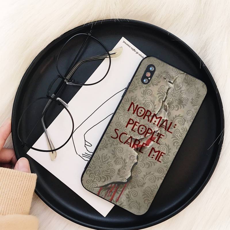 MaiYaCa American Horror Story AHS 1984 Telefon Fall für iphone 13 11 12 pro XS MAX 8 7 6 6S Plus X 5S SE 2020 XR abdeckung