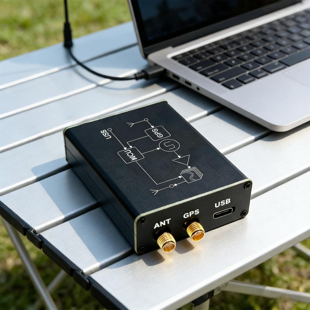 SI5351 WSPR Transmitter Hardware with TCXO and GPS Automatic QTH Positioning 23dBm for Test Measurement Tool Accessory USB-5V