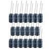 Generic 20pcs 330uF 50V Aluminum Round Electrolytic Capacitors, 10x17mm, A058-001, For DIY Projects