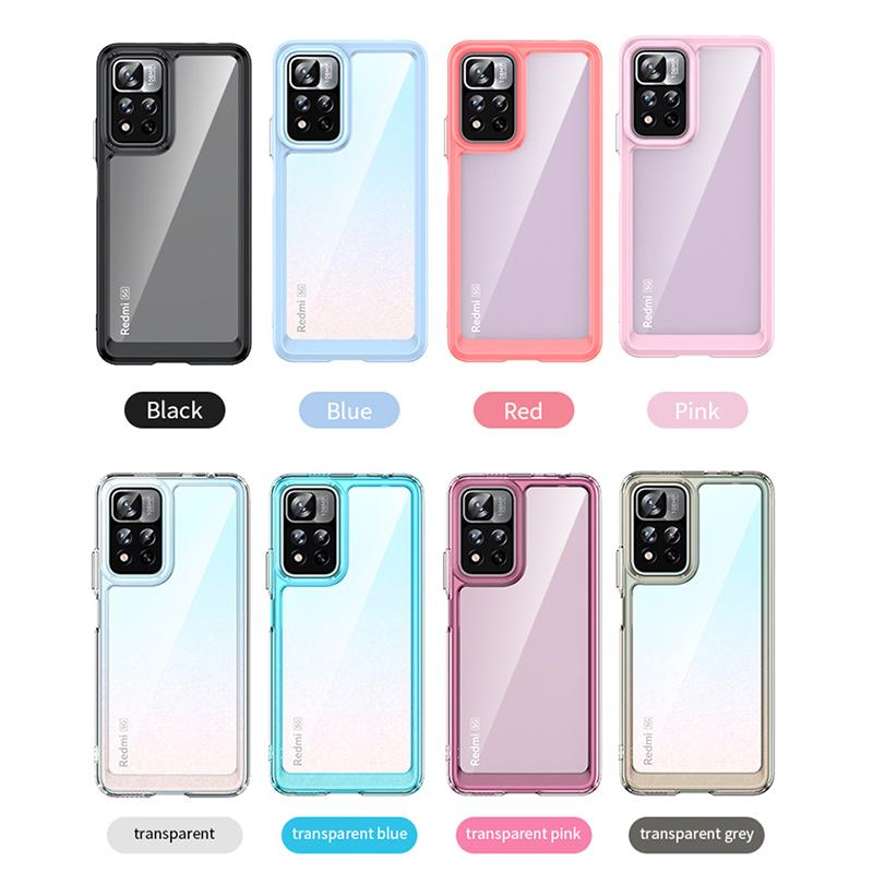 For Cover Redmi Note 11 Pro Plus Case Redmi Note 11 Pro Plus 5G Capas Transparent Clear For Redmi Note 11 Pro Plus 11S 5G Cover