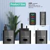 48W Multi-Port USB Mobile Charger with QC3.0 - EU/US/UK Fast Charging Adapter