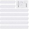120 Cheese Cloth Napkins in Bulk Measuring 50.64 X 50.64 Cm Perfect for Rustic Decor At Weddings Receptions and Shower Parties
