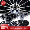 Car Sticker 56/60/65MM Car Wheel Center Cover Stickers Hub Cap Sticker Accessorie For MERCEDES BENZ AMG W108 W124 W126 W140 W210