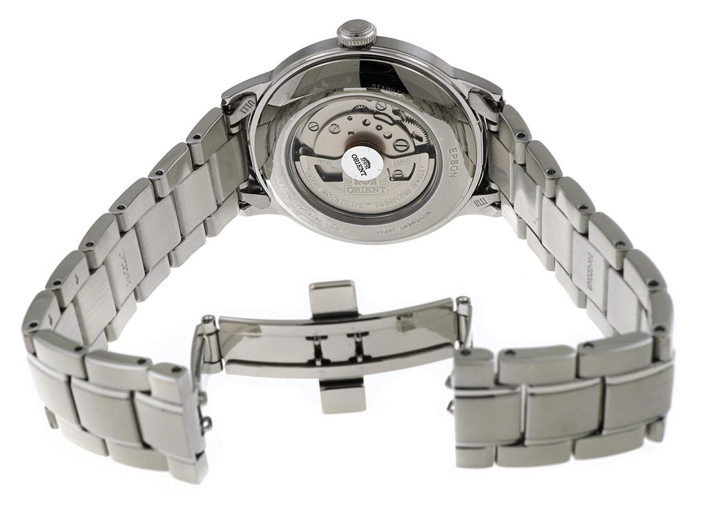 ORIENT Classic Bambino Open Heart Automatic Green Dial Watch RA-AG0026E