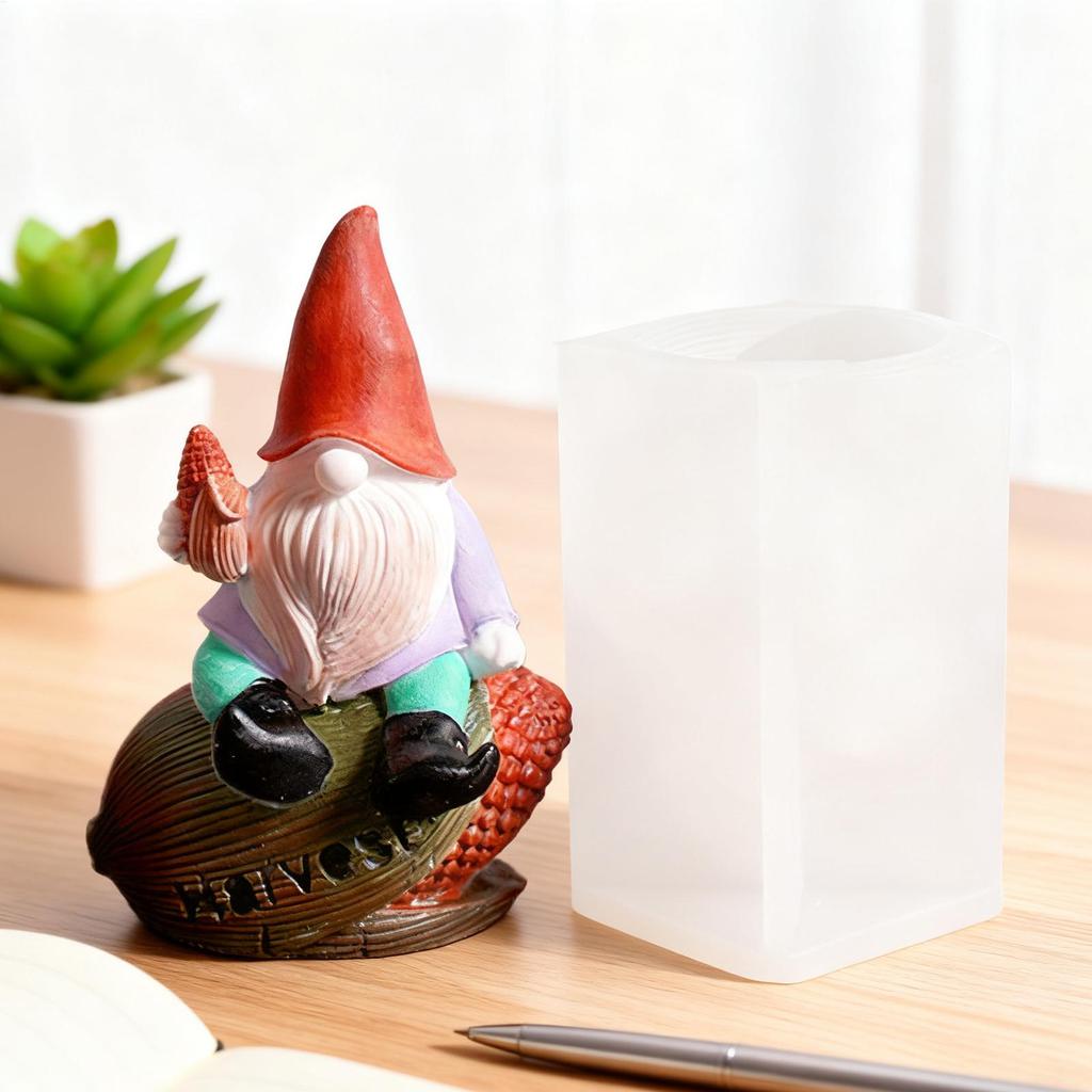 Christmas Silicone Molds Dwarf Mould Ornament Gnome Mold With Fall Elements For Holiday Table Centerpiece Fall Winter