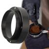 Coffee Dosing Ring Basket Portafilter Silver Black Color