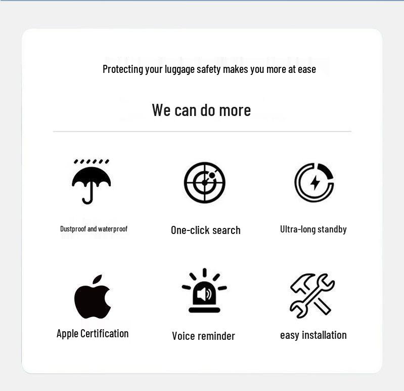 Smart GPS Pet & Personal Locator: AirTag Anti-Lost Tracker for Kids, Elderly & Luggage
