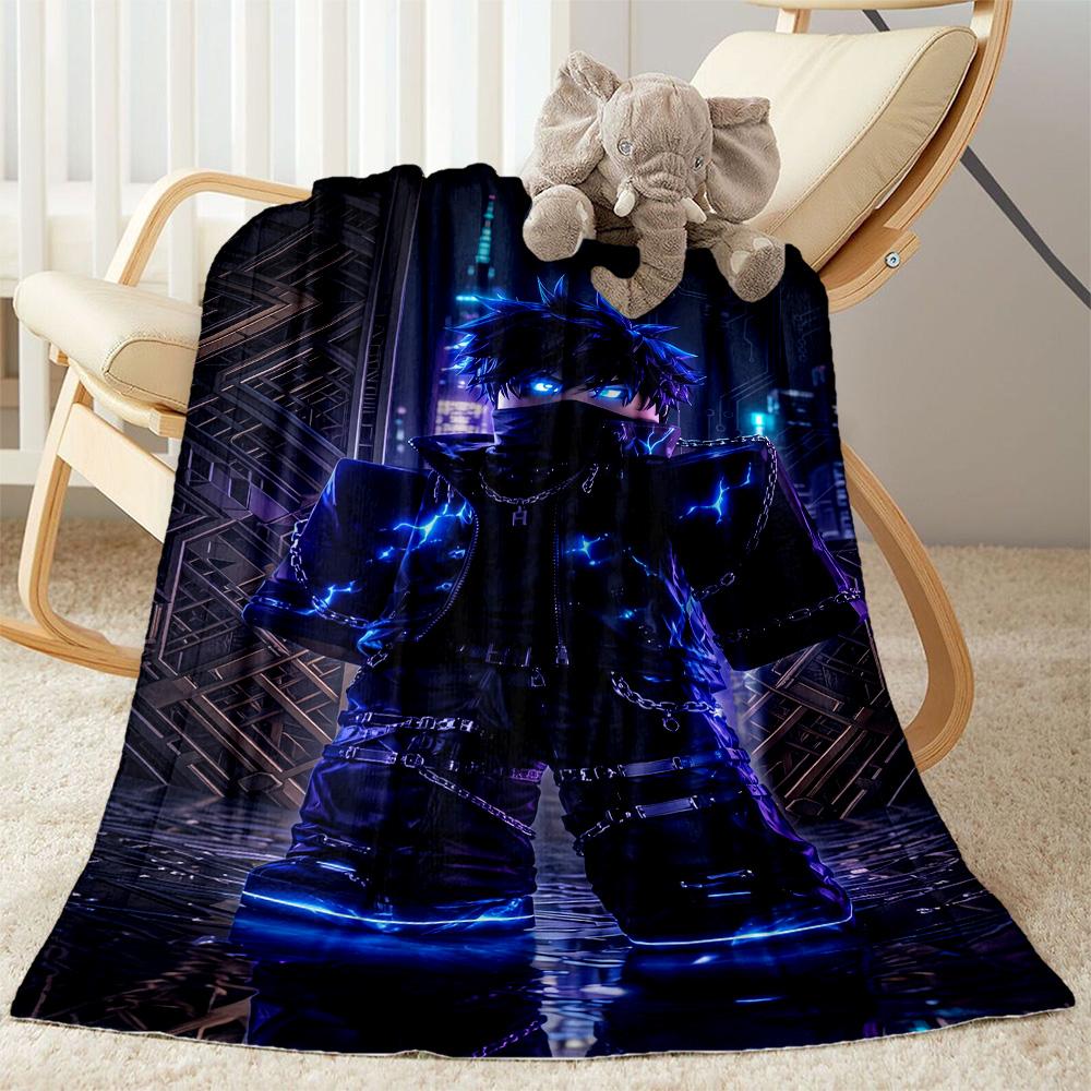 Roblox 149 Blanket Comfortable Perfect for Bed Seaside Sofa Four Seasons Multipurpose Warmthful Decor Perfect Gift for Relatives and Friends