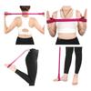 Figure 8 Shape Muscle Building Resistance Strap High Flexibility Polyurethane Tension Cord for Upper Body Strength Work