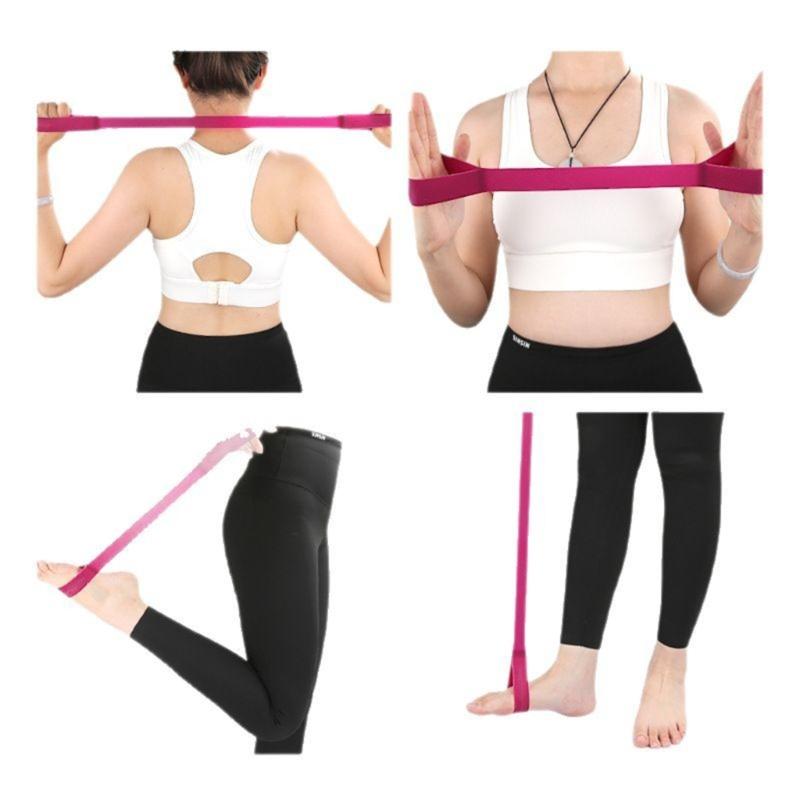 Figure 8 Shape Muscle Building Resistance Strap High Flexibility Polyurethane Tension Cord for Upper Body Strength Work