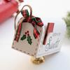 High Quality Wooden Christmas Mailbox Ornament Red White DIY Decor Xmas Post Box Santa Mailbox Party Gift