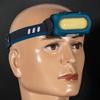 USB Rechargeable Headlights Outdoor Household Portable LED Headlamp with Built-in 1800mah Iithium Battery Head Lamp