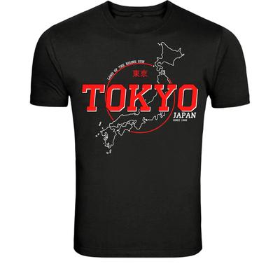 Tokio Japan Karte T-Shirt - Japan Reise Streetwear Grafik-T-Shirt