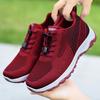 Walking Shoes Women's Spring New Middle-aged and Old Soft-soled Running Shoes Couple Breathable Sports Shoes Gifts Travel Shoes