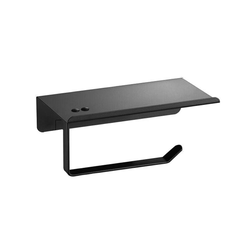 

Homeglen 304 Stainless Steel Toilet Paper Holder with Phone Shelf