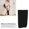 Elbow Ice Pack Compression Sleeve Reusable Wearable Soreness Relief Cold Gel Ice Pack Wrap for Knee Arthritis