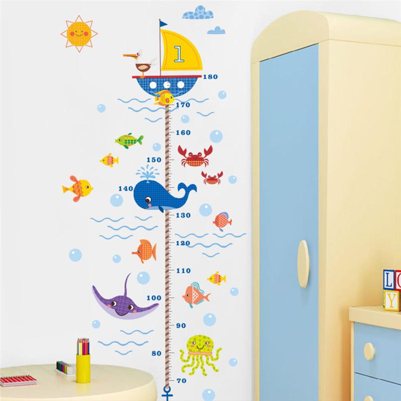 Shark Fish Boat Height Measure Wall Sticker For Kids Room Pvc Growth Chart Decals Posters At Affordable S Free Real Reviews With Photos Joom - Fishing Boat Wall Decal Shark Fish Boat Height Measure Wall Sticker For Kids Room Pvc Growth Chart Decals Posters At Affordable S Free Real Reviews With Photos Joom - Fishing Boat Wall Decal