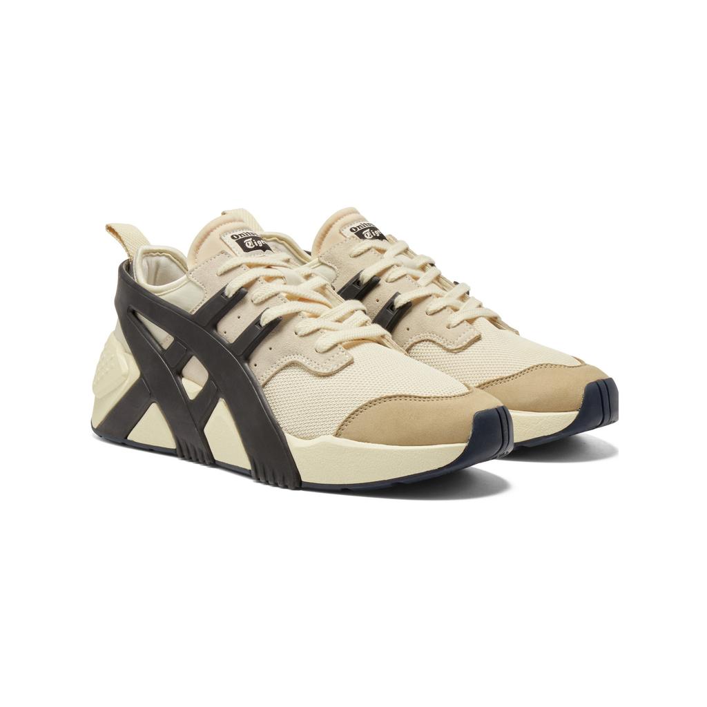Onitsuka Tiger Big Logo Trainer 2.0 Birch Black Unisex Sneakers Cream 1183A795-200