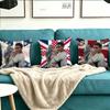 J-Jude Bellingham Football STAR Pillow Case Square Double-Sided Sofa Cushion Cover Bedroom Bedside Pillow